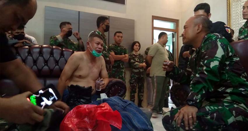 'Letkol' Bertekuk lutut di Hadapan Dandim Bondowoso