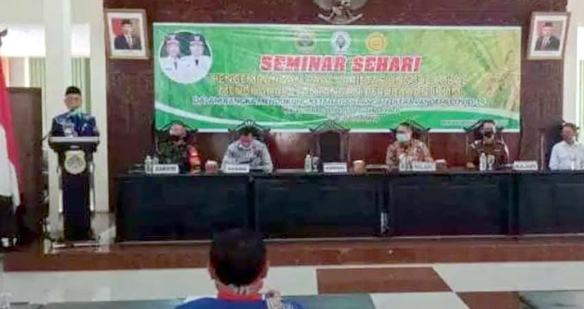 Pemkab Bondowoso bersama LPMM Kembangkan Varietas Padi Unggul