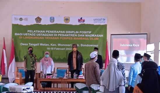 Guru Pondok Pesantren di Bondowoso Dilatih Disiplin Positif