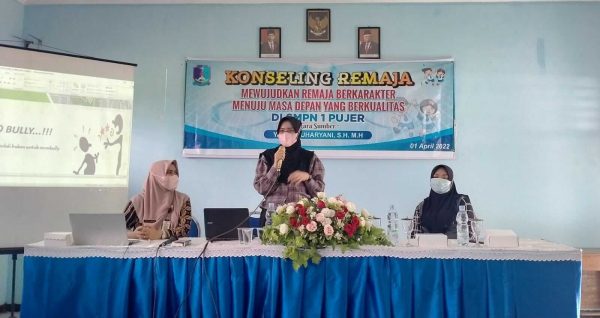 Wujudkan Remaja Berkarakter, SMPN 1 Pujer Bondowoso Adakan Konseling Remaja