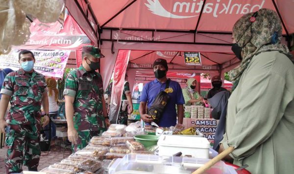 Dandim 0822 Bondowoso Hadiri Pembukaan Bazar Ramadan