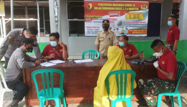 Percepat Capaian Vaksinasi, Penerima BTPKLWN Bondowoso Jadi Sasaran Vaksin