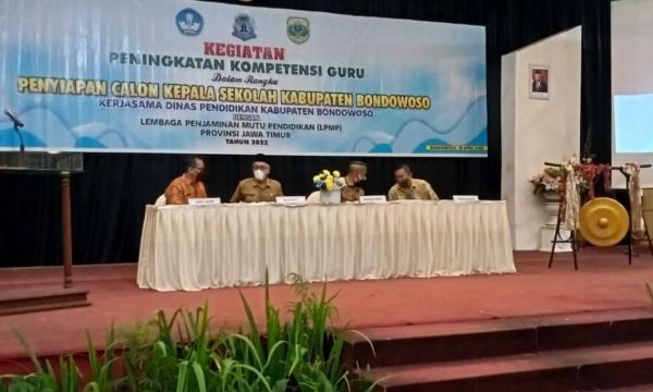 Bupati Bondowoso Buka Peningkatan Kompetensi Guru Calon Kepala Sekolah