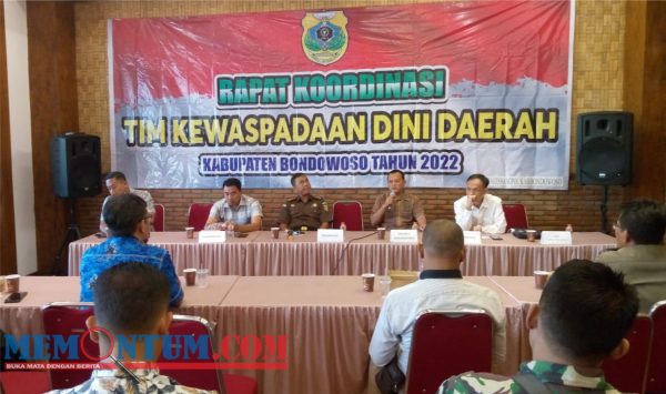 Bakesbangpol Bondowoso Gelar Kominda untuk Kewaspadaan Dini