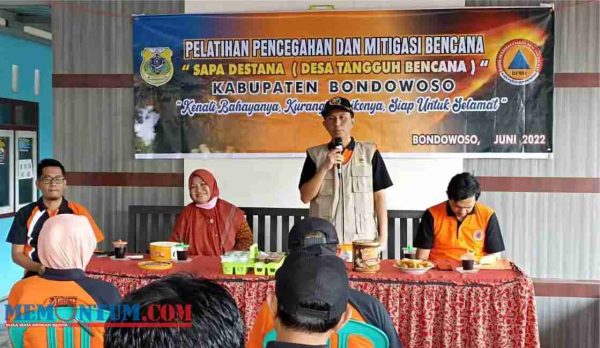 Mitigasi dan Minimalisir Korban Bencana, BPBD Bondowoso Kembangkan Destana