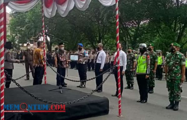 Polres Bondowoso Gelar Apel Pasukan Operasi Lilin Semeru 2022