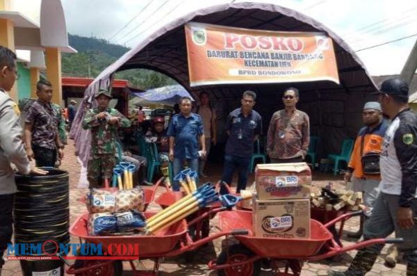 BNPB Bantu Rp 100 Juta untuk Banjir Bandang Ijen Bondowoso