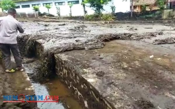 Banjir Bandang Susulan Kawasan Ijen Bondowoso Kembali Terjang Jalan Pemukiman Warga